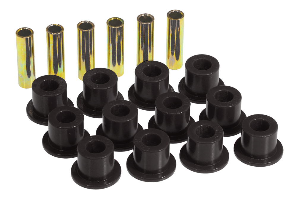 Prothane 9-1001-BL - 72-81 International Scout II Spring & Shackle Bushings - Black