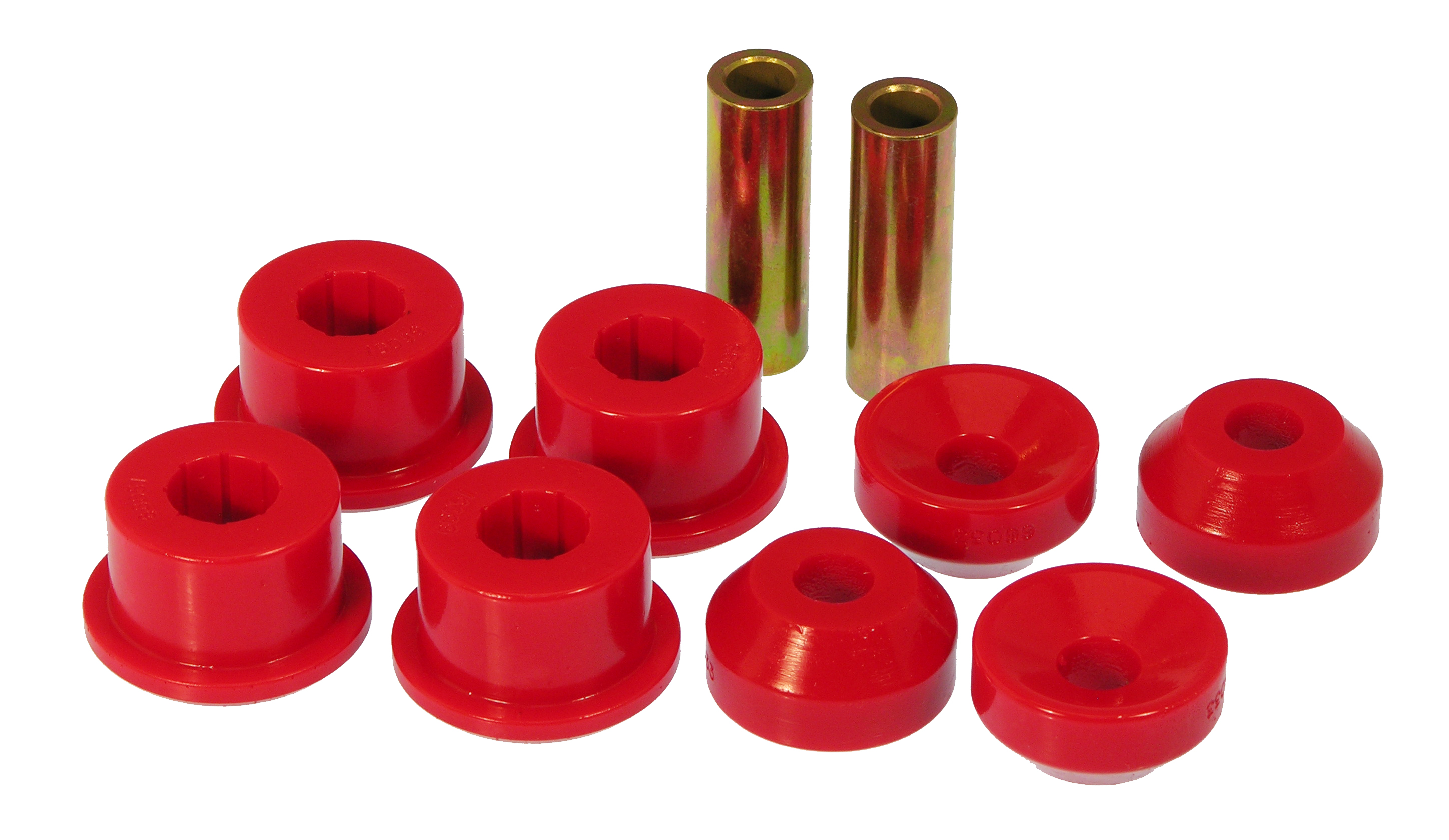 Prothane 8-906 - 92-96 Honda Prelude Rear Shock Bushings - Red