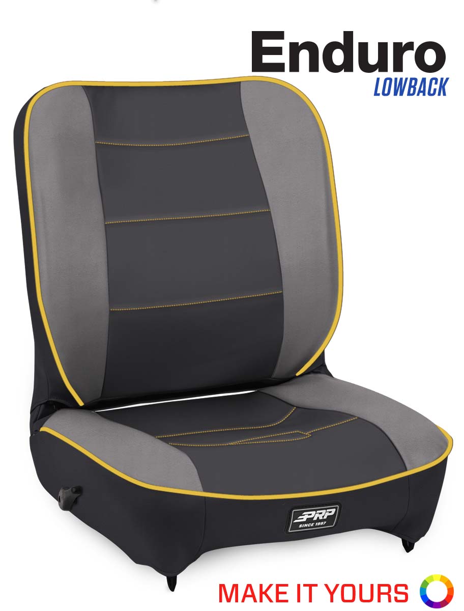 PRP Seats A13021245 - PRP Enduro Low Back Reclining/Extra Wide Suspension Seat (Passenger Side) PRP Seats A13021245 - PRP Enduro Low Back Reclining/Extra Wide Suspension Seat (Passenger Side)