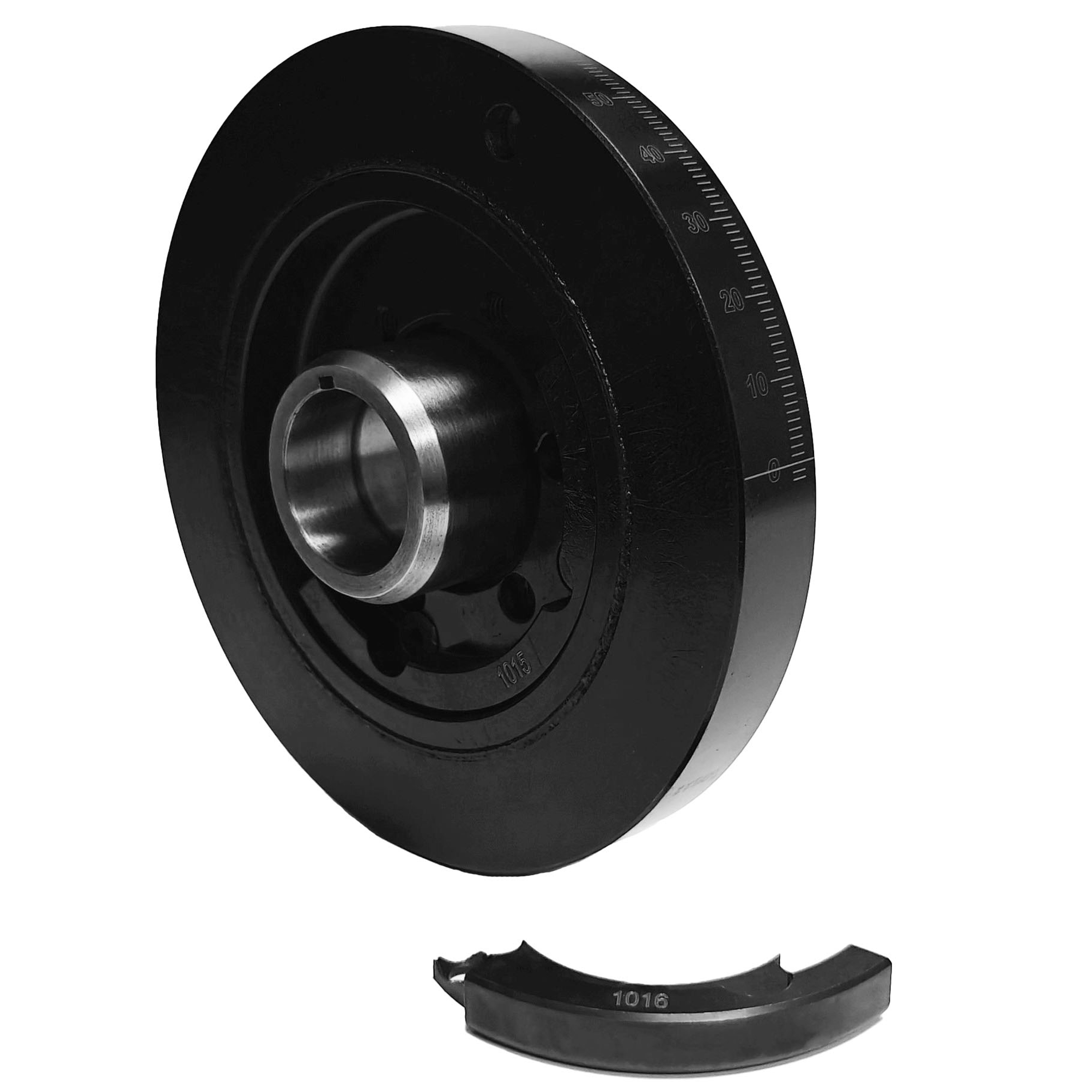 PRW 2344041 - HARMONIC DAMPER, HI-PERF MOPAR Big Block "B" & "RB" 1958-79, 7.30" 8.6 lbs., Bla PRW 2344041 - HARMONIC DAMPER, HI-PERF MOPAR Big Block "B" & "RB" 1958-79, 7.30" 8.6 lbs., Bla