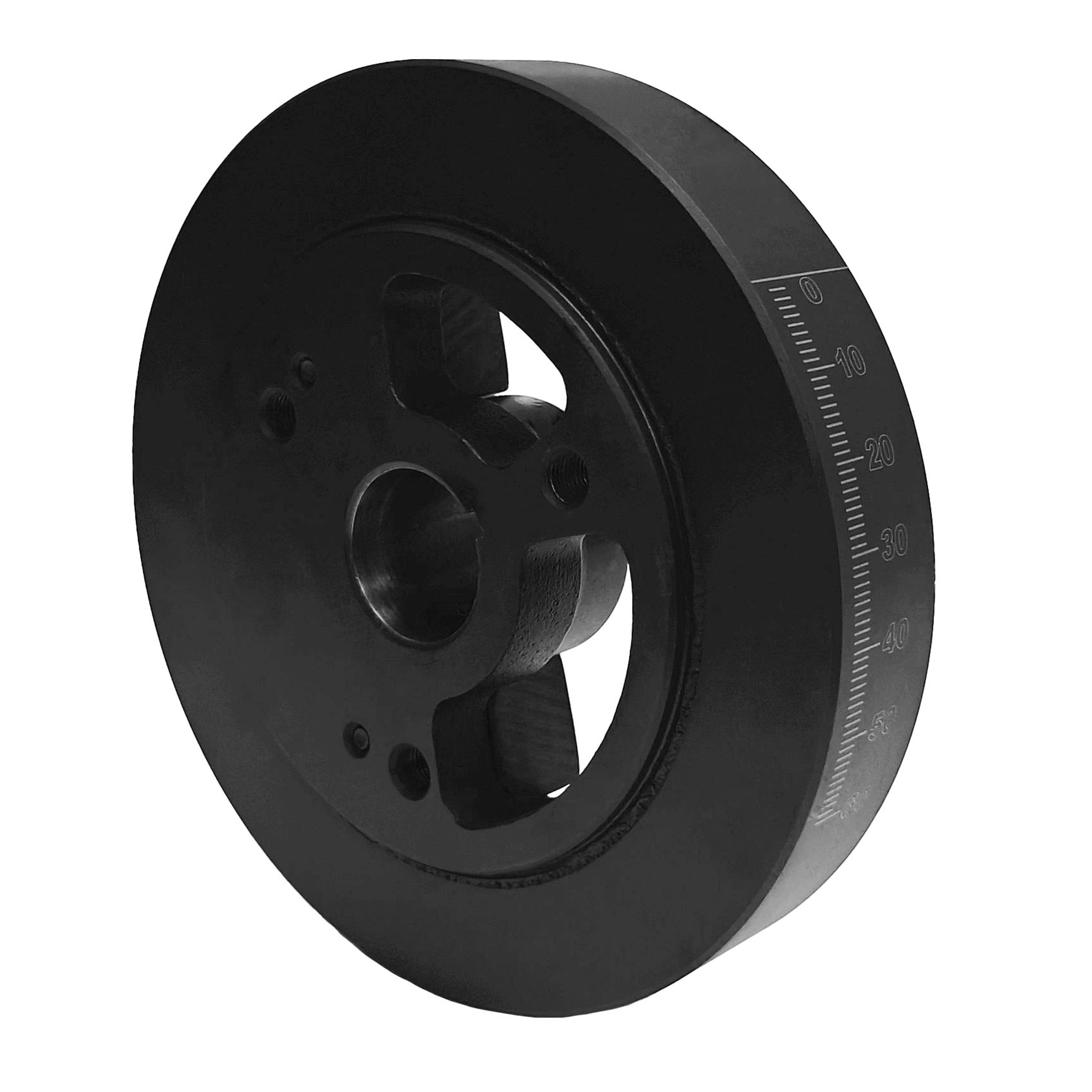 PRW 2338341 - HARMONIC DAMPER, HI-PERF CHEV SB 400-383 1970-80, Ext Bal, 6.75" OD, Black