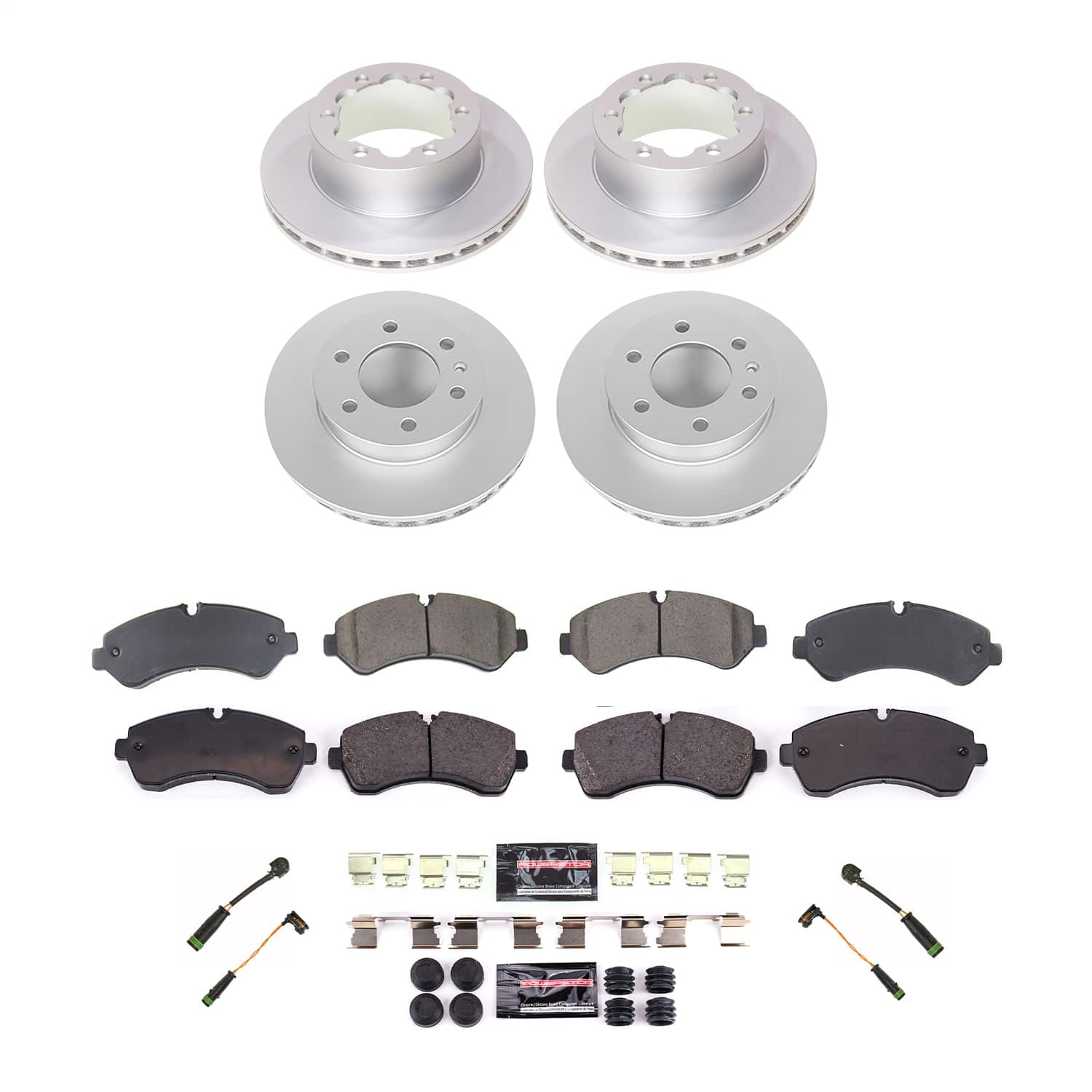 PowerStop CRK8431 - Power Stop 19-20 Mercedes-Benz Sprinter 4500 Rear Z23 Coated Brake Kit PowerStop CRK8431 - Power Stop 19-20 Mercedes-Benz Sprinter 4500 Rear Z23 Coated Brake Kit