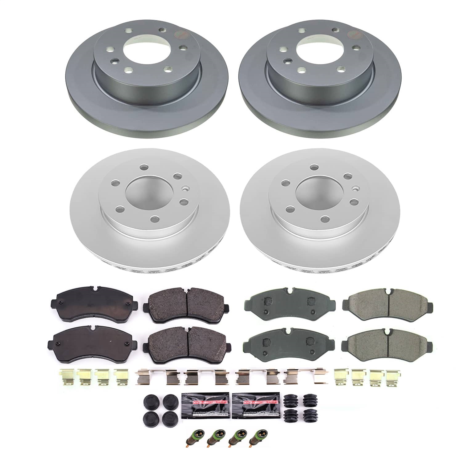 PowerStop CRK8660 - Power Stop 19-21 Mercedes-Benz Sprinter 2500 Front and Rear Z23 Coated Brake Kit PowerStop CRK8660 - Power Stop 19-21 Mercedes-Benz Sprinter 2500 Front and Rear Z23 Coated Brake Kit