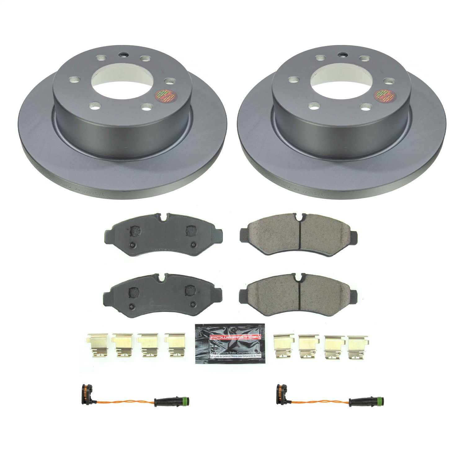 PowerStop CRK8656 - Power Stop 19-21 Mercedes-Benz Sprinter 2500 Rear Z23 Coated Brake Kit PowerStop CRK8656 - Power Stop 19-21 Mercedes-Benz Sprinter 2500 Rear Z23 Coated Brake Kit