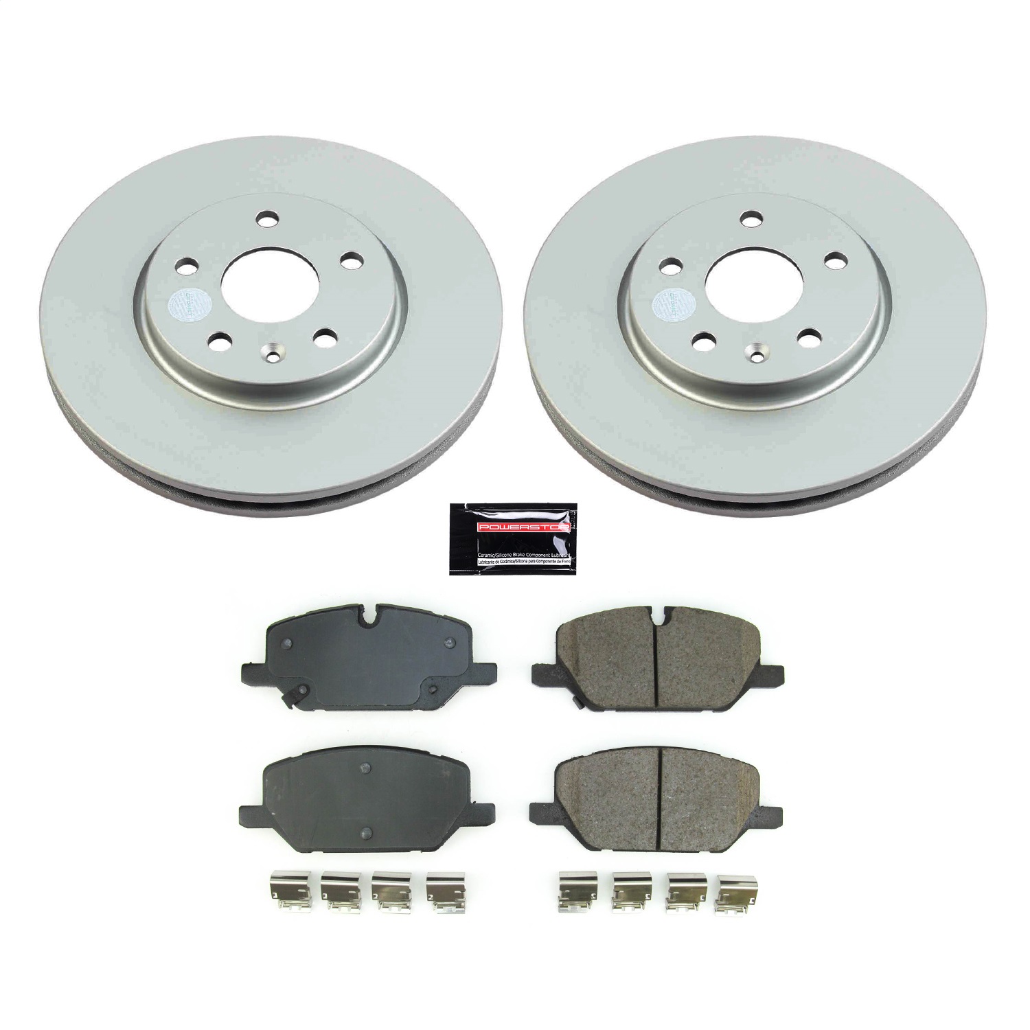 PowerStop CRK8829 - Power Stop 20-21 Cadillac XT4 Front Z17 Coated Brake Kit PowerStop CRK8829 - Power Stop 20-21 Cadillac XT4 Front Z17 Coated Brake Kit
