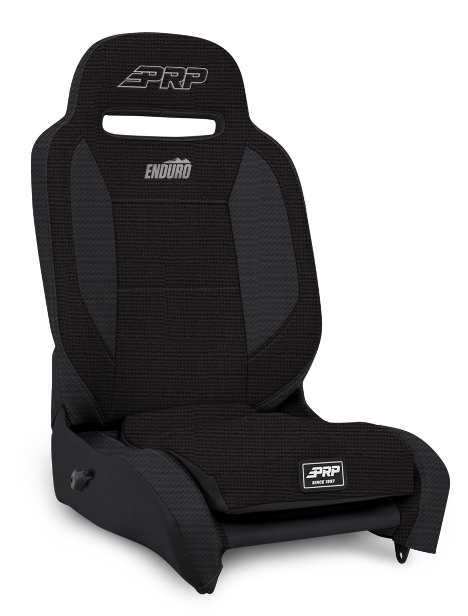 PRP Seats A31011044-50 - PRP Enduro Elite Reclining Suspension Seat (Driver Side) - All Black PRP Seats A31011044-50 - PRP Enduro Elite Reclining Suspension Seat (Driver Side) - All Black