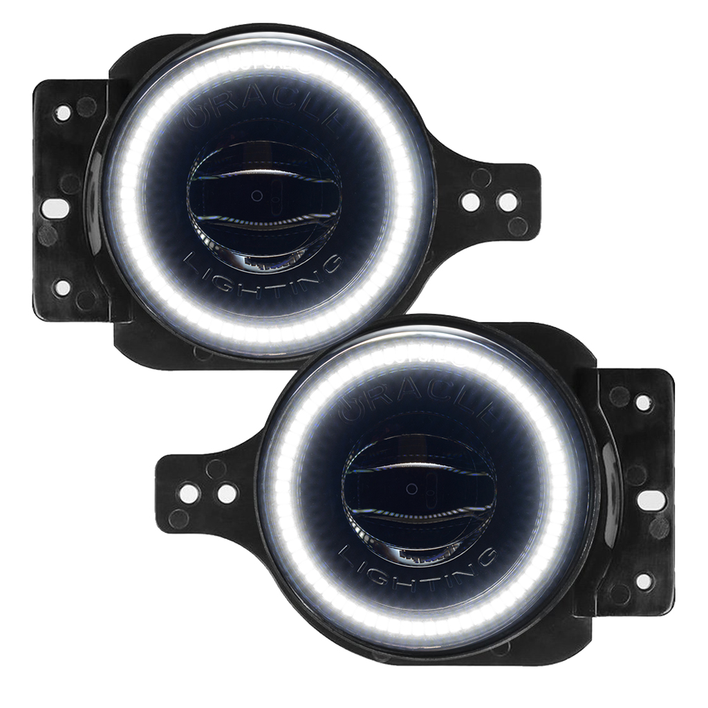 ORACLE Lighting 5847-001 - Jeep Wrangler JL/Gladiator JT Sport High Performance W LED Fog Lights - White