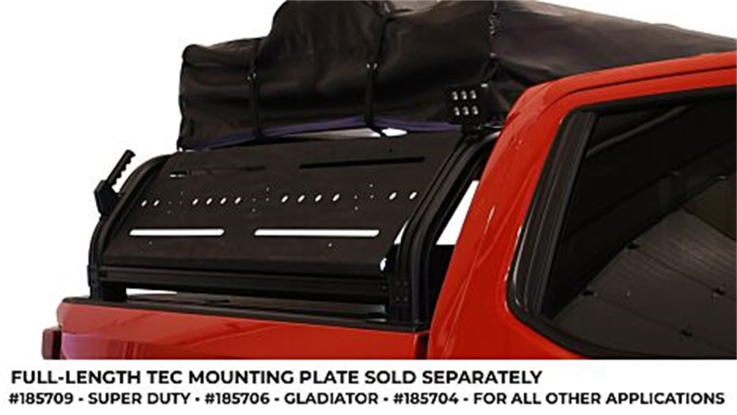 Putco 185709 - 17-20 Ford SuperDuty Full Length Venture TEC Rack Mounting Plate - 11in x 17in x 65in