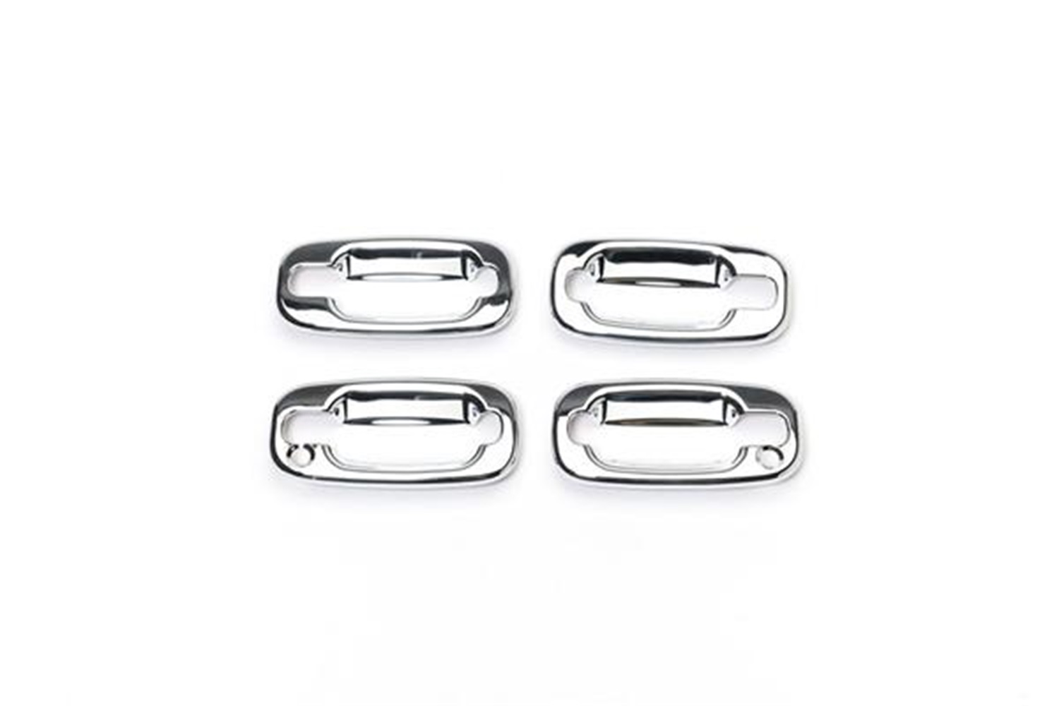 Putco 400009 - 02-06 Cadillac Escalade/EXT/ESV/Platinum 4DR Outer Ring (w/ Pass. Keyhole) Door Handle Covers Putco 400009 - 02-06 Cadillac Escalade/EXT/ESV/Platinum 4DR Outer Ring (w/ Pass. Keyhole) Door Handle Covers