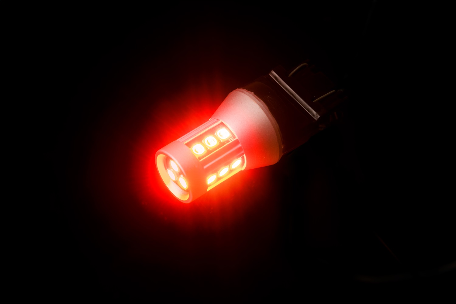 Putco 343156R-360 - 3156 - Red Metal 360 LED