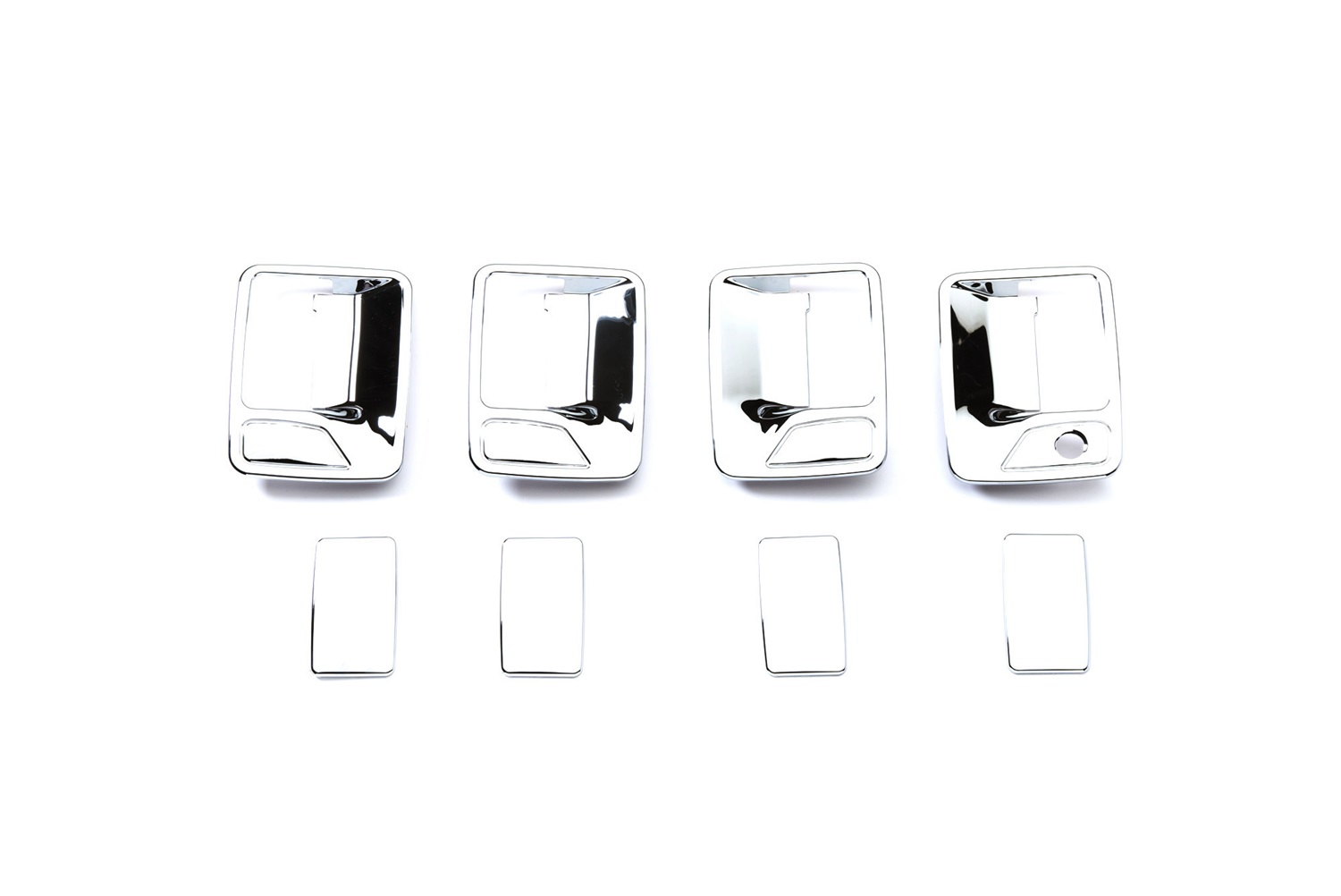 Putco 401209 - 99-16 Ford SuperDuty w/o Passenger Keyhole (4 Door) Door Handle Covers
