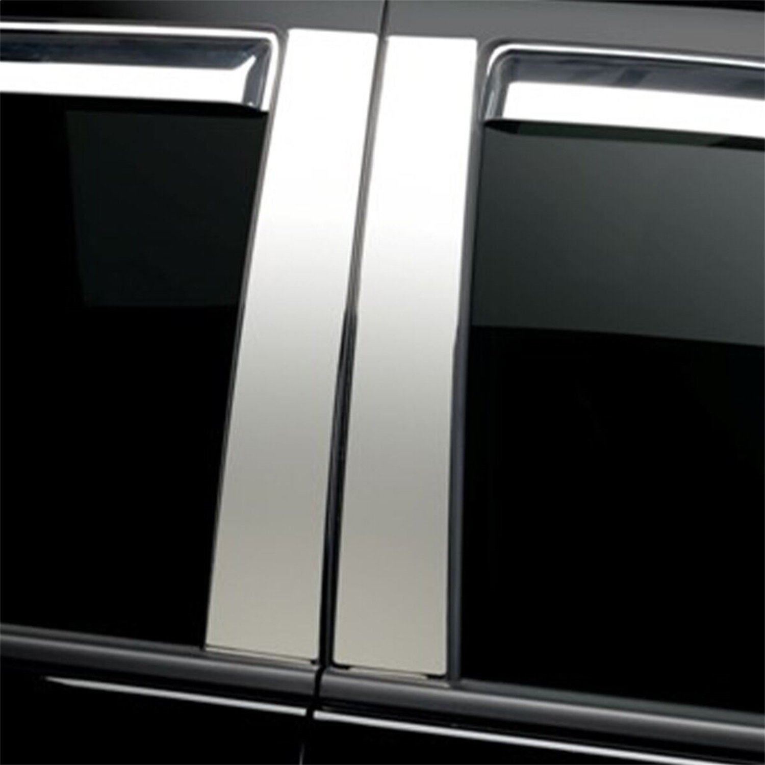 Putco 402670 - 19-20 Silverado / Sierra 1500 - Crew Cab & Double Cab Stainless Steel Pillar Posts Classic Putco 402670 - 19-20 Silverado / Sierra 1500 - Crew Cab & Double Cab Stainless Steel Pillar Posts Classic