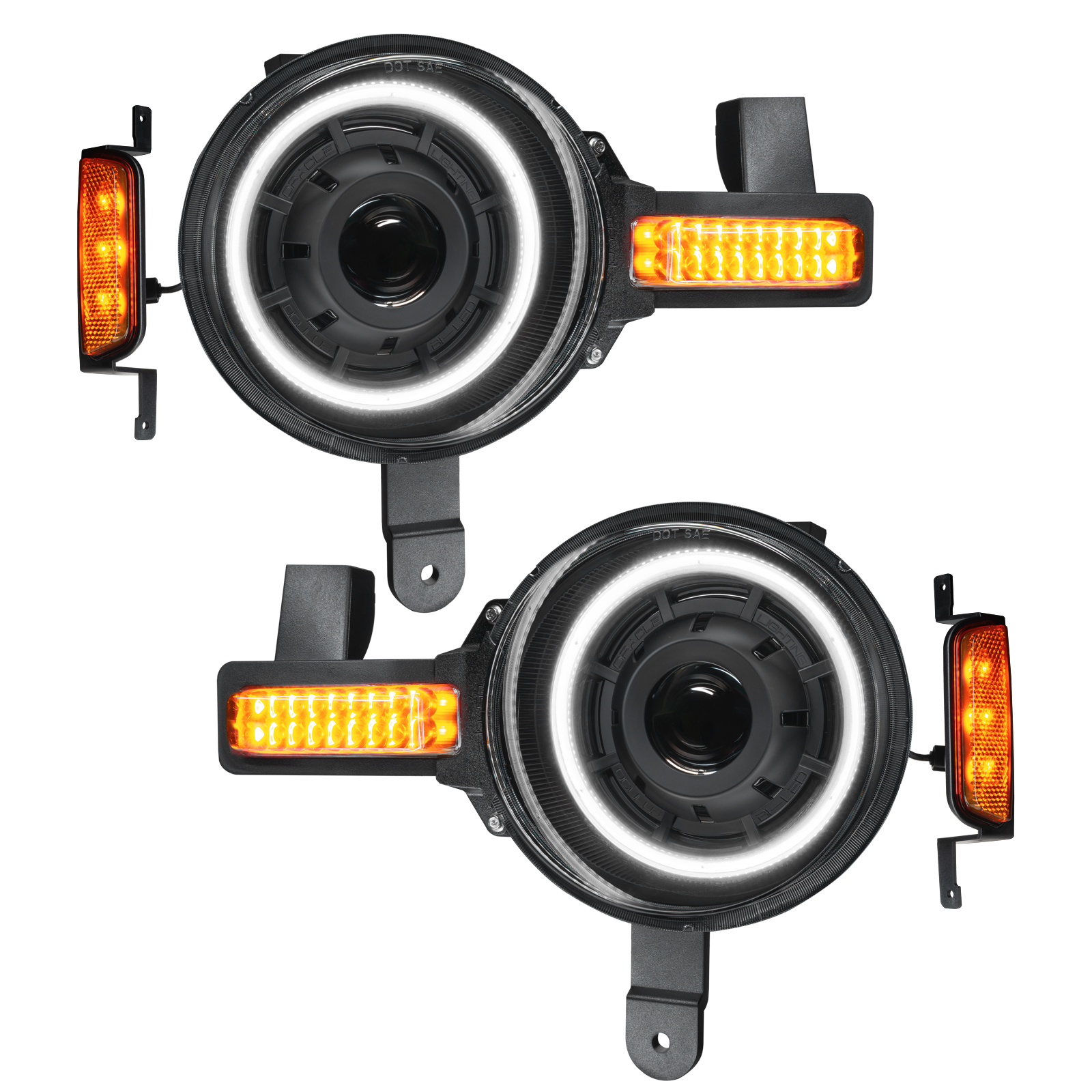 ORACLE Lighting 5886-001 - Ford Bronco 21+ Oculus  Bi-LED Projector Headlights