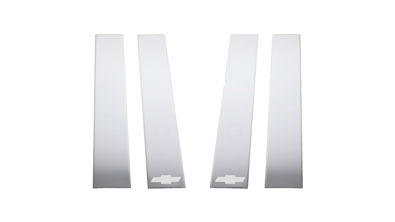 Putco 402671GM-1 - 2020 Chevy Silv HD - Chevy Bow Tie Etching - Crew Cab / Double Cab (6pcs) SS Pillar Posts Putco 402671GM-1 - 2020 Chevy Silv HD - Chevy Bow Tie Etching - Crew Cab / Double Cab (6pcs) SS Pillar Posts