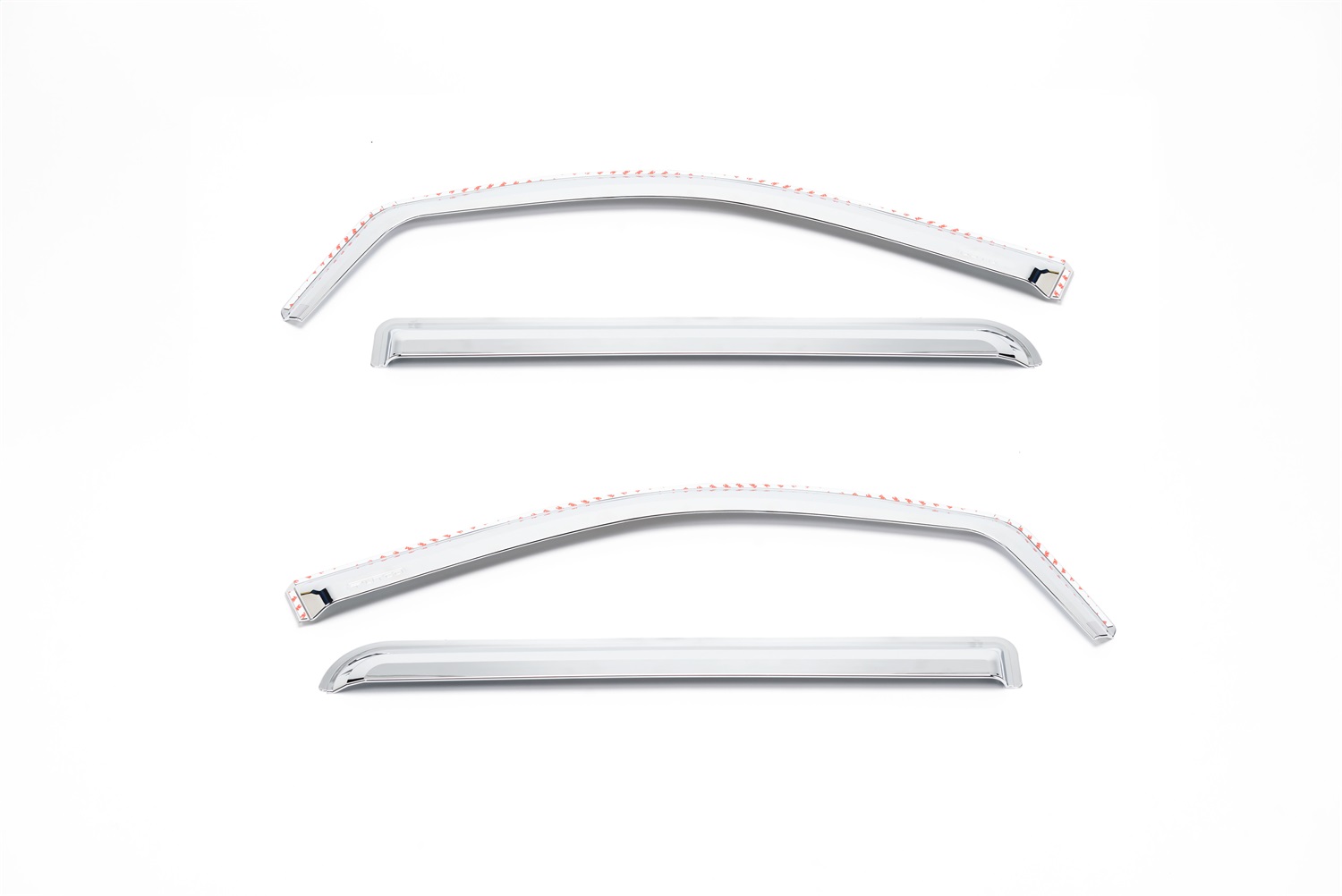 Putco 480442 - 14-18 Chevy Silverado LD - 4 Door - Double Cab Element Chrome Window Visors