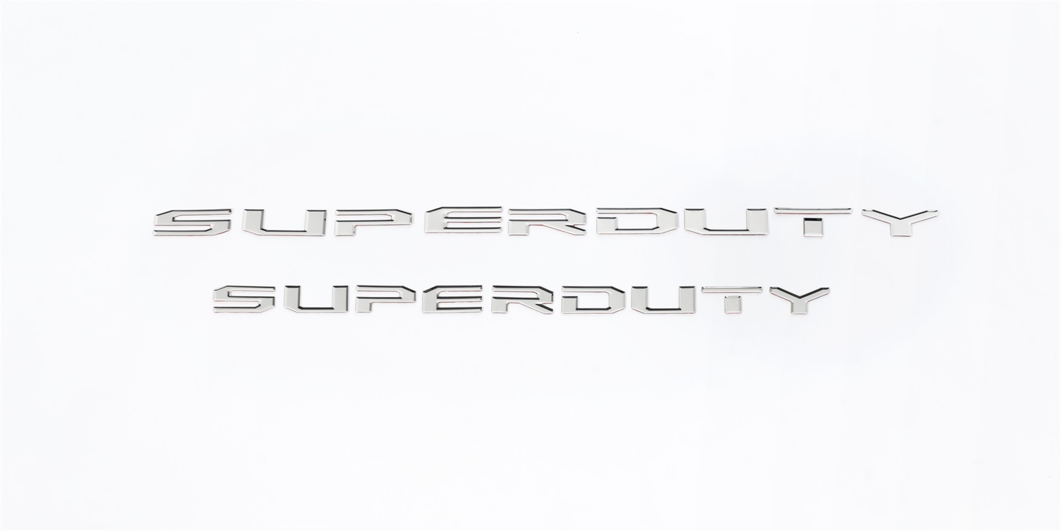 Putco 55553FD - 17-20 Ford SUPERDUTY Letters (Stamped/Stainless Steel) Hood/Front Putco 55553FD - 17-20 Ford SUPERDUTY Letters (Stamped/Stainless Steel) Hood/Front