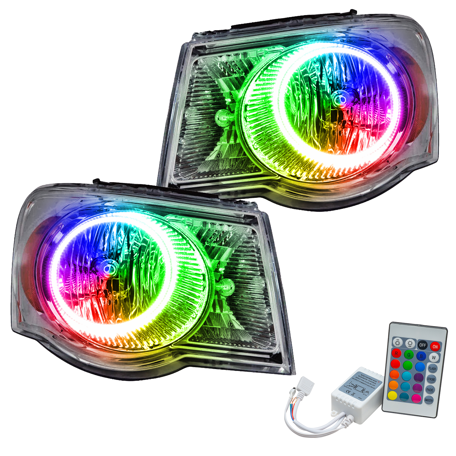 ORACLE Lighting 7012-504 - 07-09 Chrysler Aspen SMD HL - ColorSHIFT w/ Simple Controller