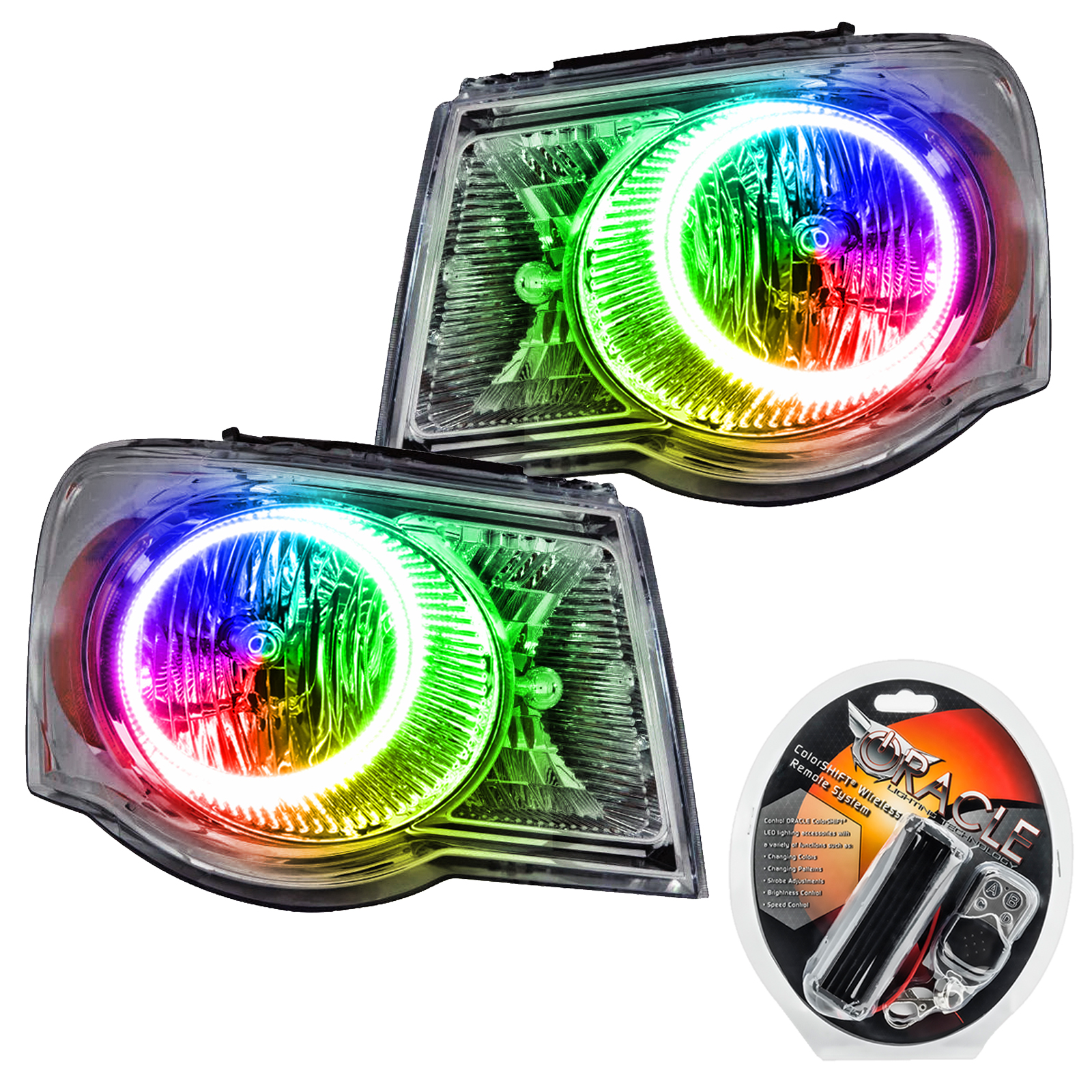 ORACLE Lighting 7012-330 - 07-09 Chrysler Aspen SMD HL - ColorSHIFT w/ RF Controller ORACLE Lighting 7012-330 - 07-09 Chrysler Aspen SMD HL - ColorSHIFT w/ RF Controller