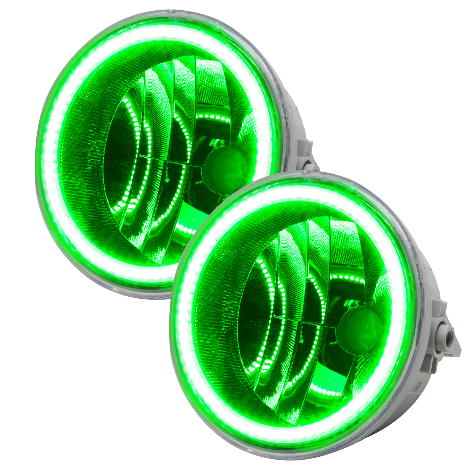 ORACLE Lighting 7044-004 - Lighting 06-10 Ford F-150 Pre-Assembled LED Halo Fog Lights -Green ORACLE Lighting 7044-004 - Lighting 06-10 Ford F-150 Pre-Assembled LED Halo Fog Lights -Green