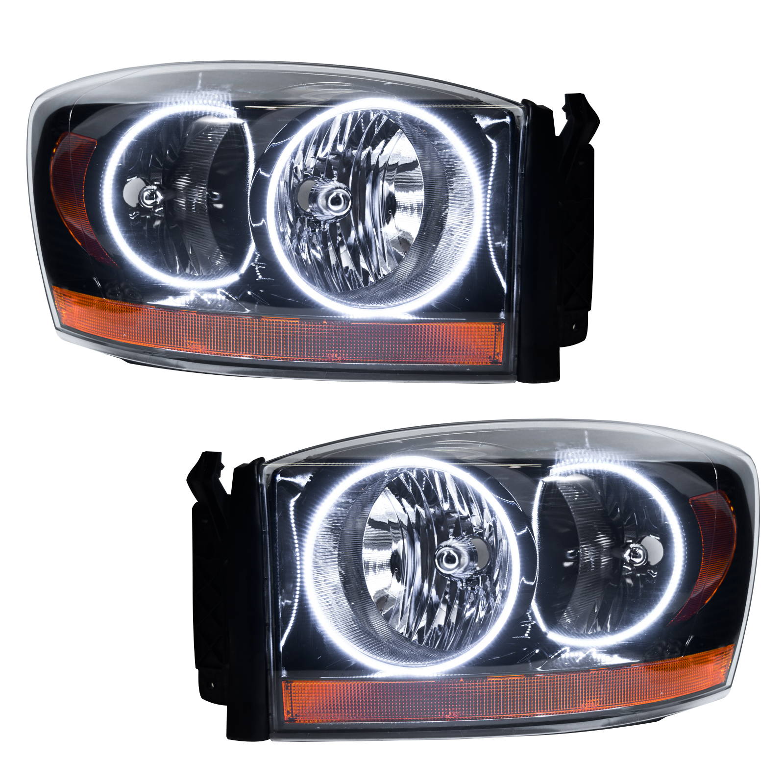 ORACLE Lighting 7033-001 - 06 Dodge Ram SMD HL - Black - White ORACLE Lighting 7033-001 - 06 Dodge Ram SMD HL - Black - White