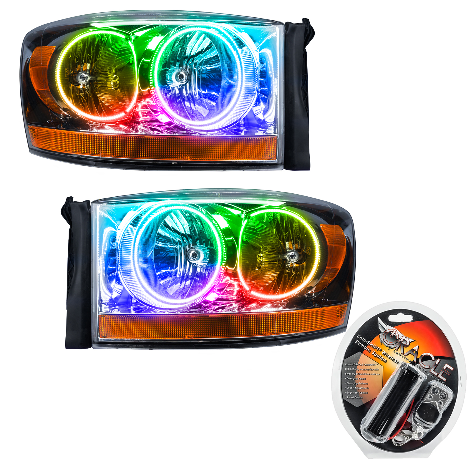 ORACLE Lighting 7032-330 - 06 Dodge Ram SMD HL - ColorSHIFT