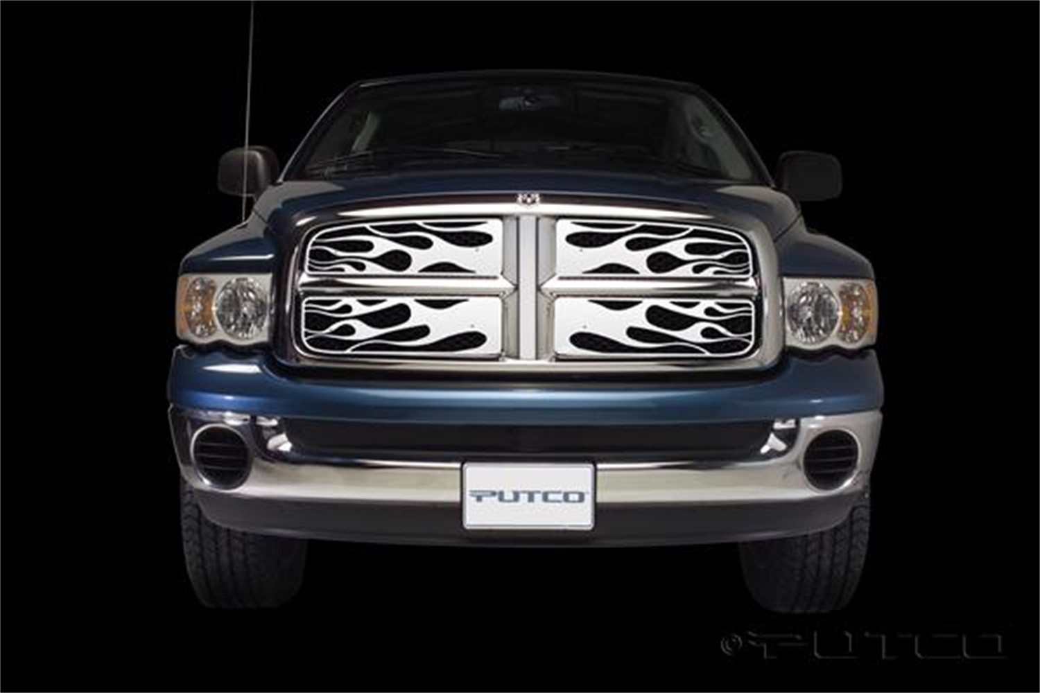 Putco 89132 - 03-05 Ram 2500/3500 Flaming Inferno Stainless Steel Grille Putco 89132 - 03-05 Ram 2500/3500 Flaming Inferno Stainless Steel Grille