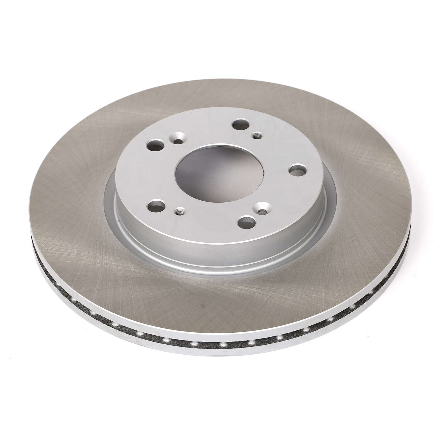 PowerStop JBR1556SCR - Coated Hat and Edge Rotor