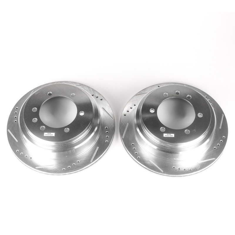 PowerStop JBR1578XPR - Power Stop 06-09 Nissan Patrol (Middle East Market) Front/Rear Drilled & Slotted Rotor (Pair) PowerStop JBR1578XPR - Power Stop 06-09 Nissan Patrol (Middle East Market) Front/Rear Drilled & Slotted Rotor (Pair)