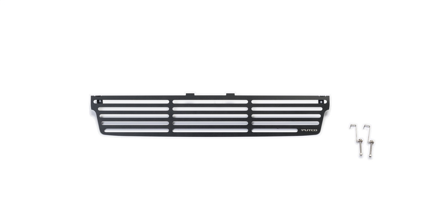 Putco 87196 - 15-19 GMC Sierra HD - Stainless Steel - Black Bar Design Bumper Grille Bumper Grille Inserts Putco 87196 - 15-19 GMC Sierra HD - Stainless Steel - Black Bar Design Bumper Grille Bumper Grille Inserts