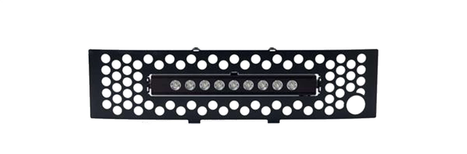 Putco 88182FPL - 11-14 Ford F-150 EcoBoost SS Black Punch Bumper Grille Insert w/ 10in Luminix Light Bar Putco 88182FPL - 11-14 Ford F-150 EcoBoost SS Black Punch Bumper Grille Insert w/ 10in Luminix Light Bar