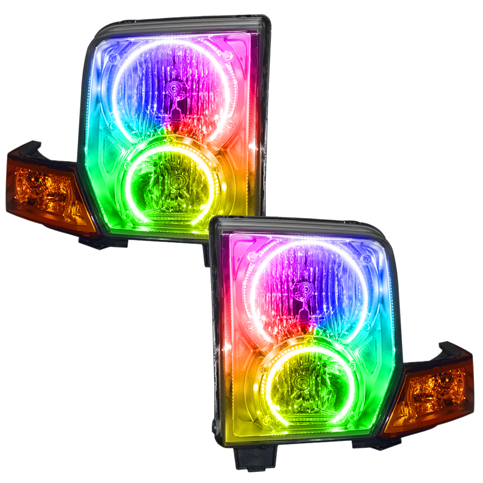 ORACLE Lighting 7063-334 - 06-10 Jeep Commander SMD HL - ColorSHIFT w/o Controller ORACLE Lighting 7063-334 - 06-10 Jeep Commander SMD HL - ColorSHIFT w/o Controller