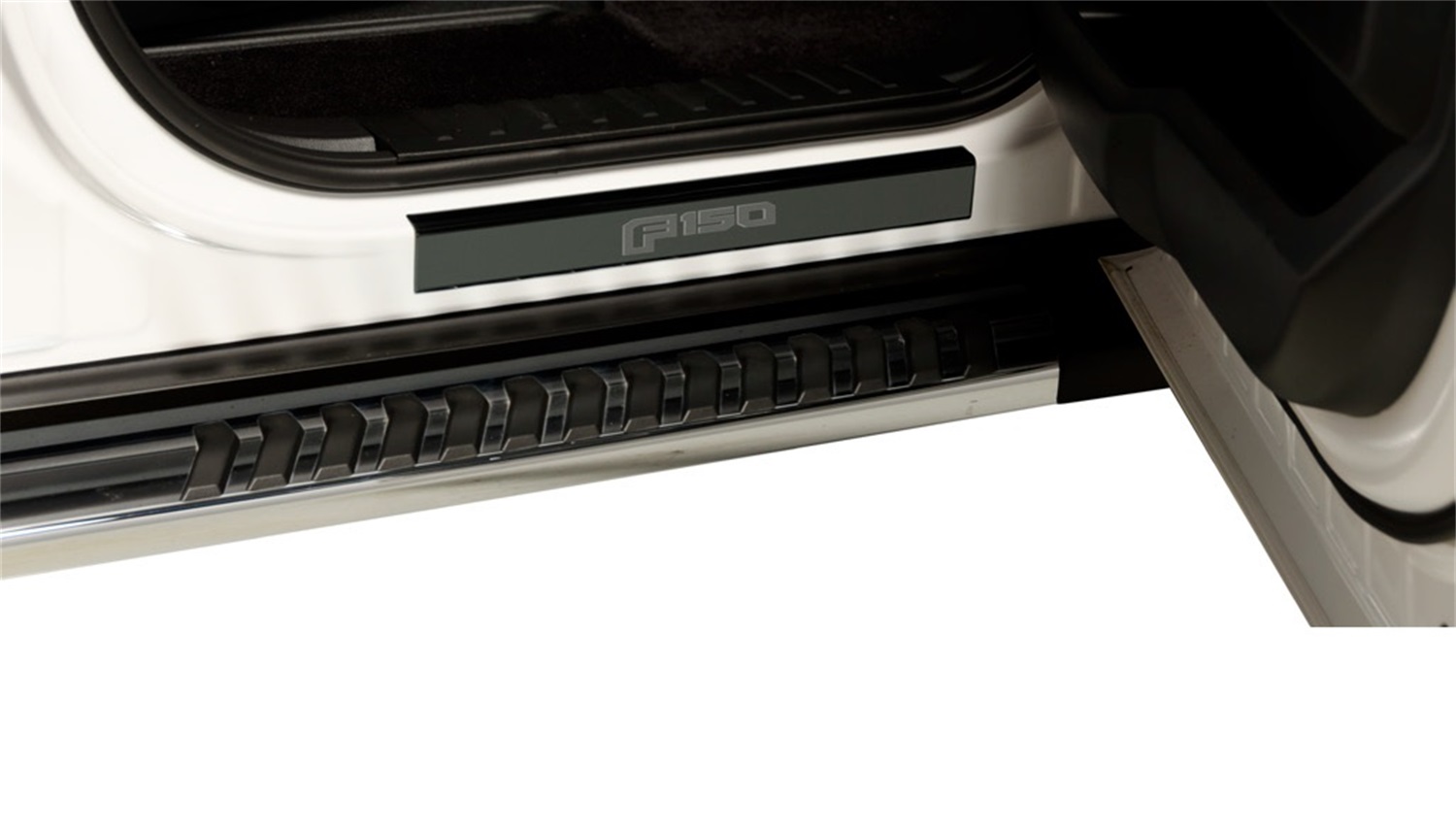 Putco 95128BPFD - 99-16 Ford SuperDuty Crew Cab w/ SUPERDUTY Etching (4pcs) Black Platinum Door Sills Putco 95128BPFD - 99-16 Ford SuperDuty Crew Cab w/ SUPERDUTY Etching (4pcs) Black Platinum Door Sills