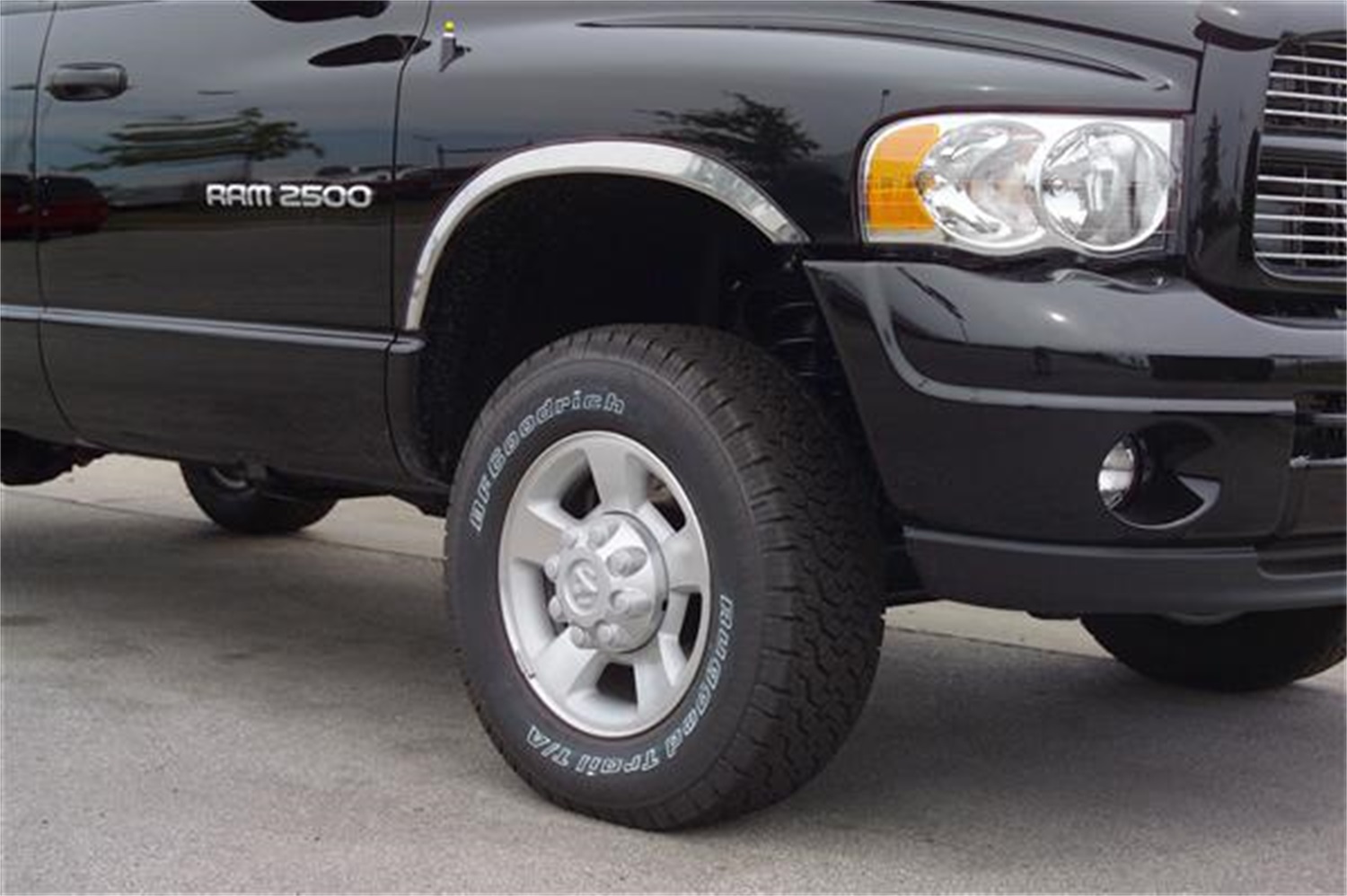 Putco 97221 - Fender Trim; Stainless Steel; Full Size;