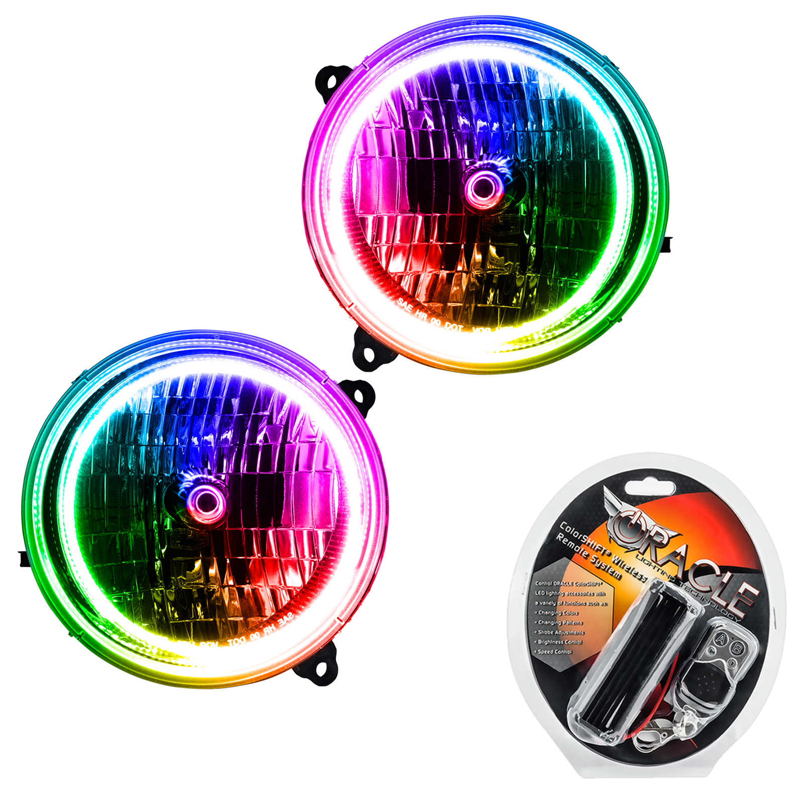 ORACLE Lighting 7135-330 - 02-04 Jeep Liberty SMD HL - ColorSHIFT