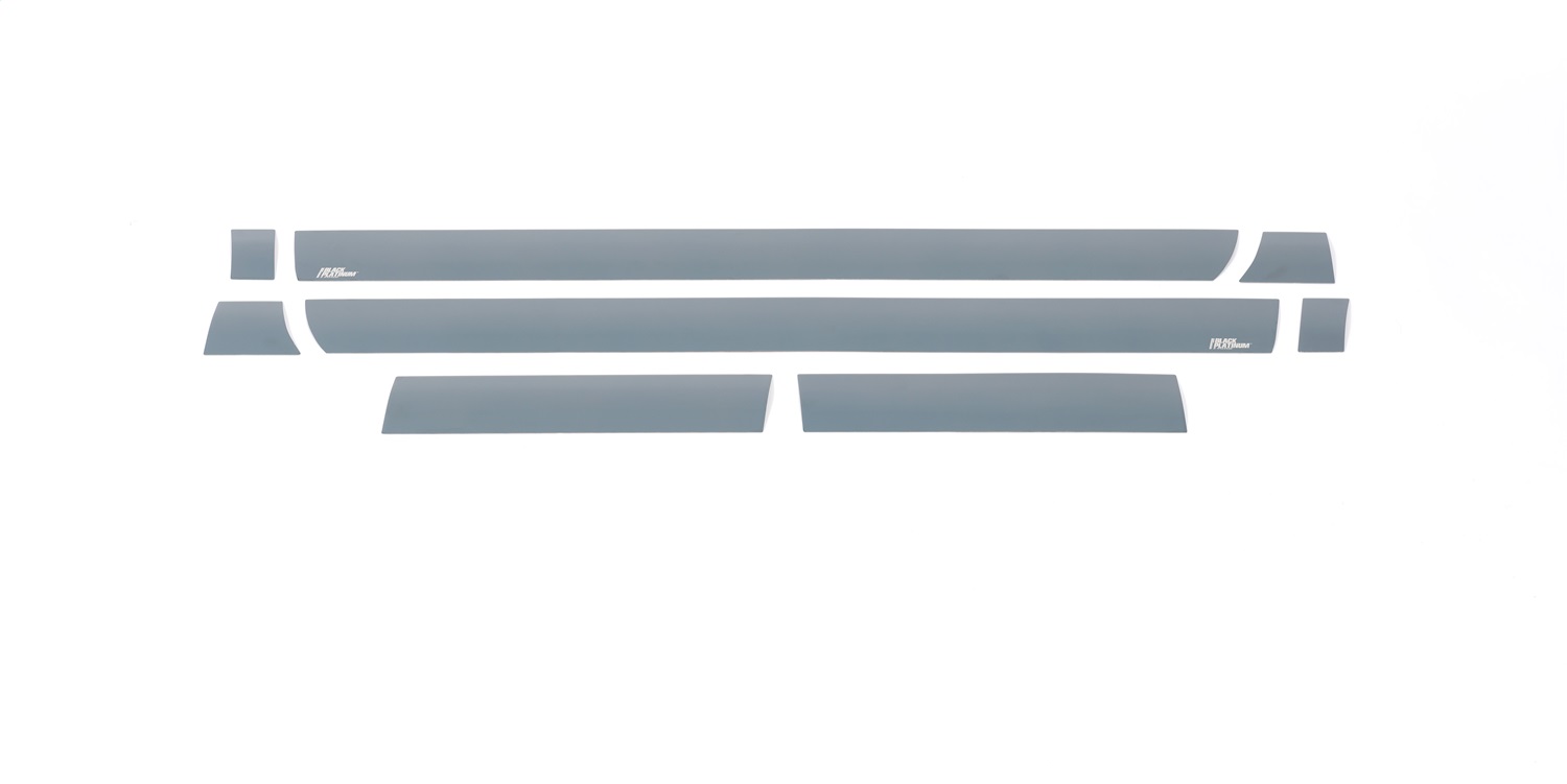 Putco 9751236BP - 15-19 GMC Sierra HD Regular Cab Dually (8pcs) Black Platinum Rocker Panels