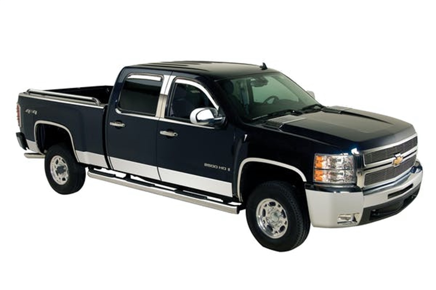 Putco 9751242GM-1 - Stainless Steel Rocker Panel Putco 9751242GM-1 - Stainless Steel Rocker Panel
