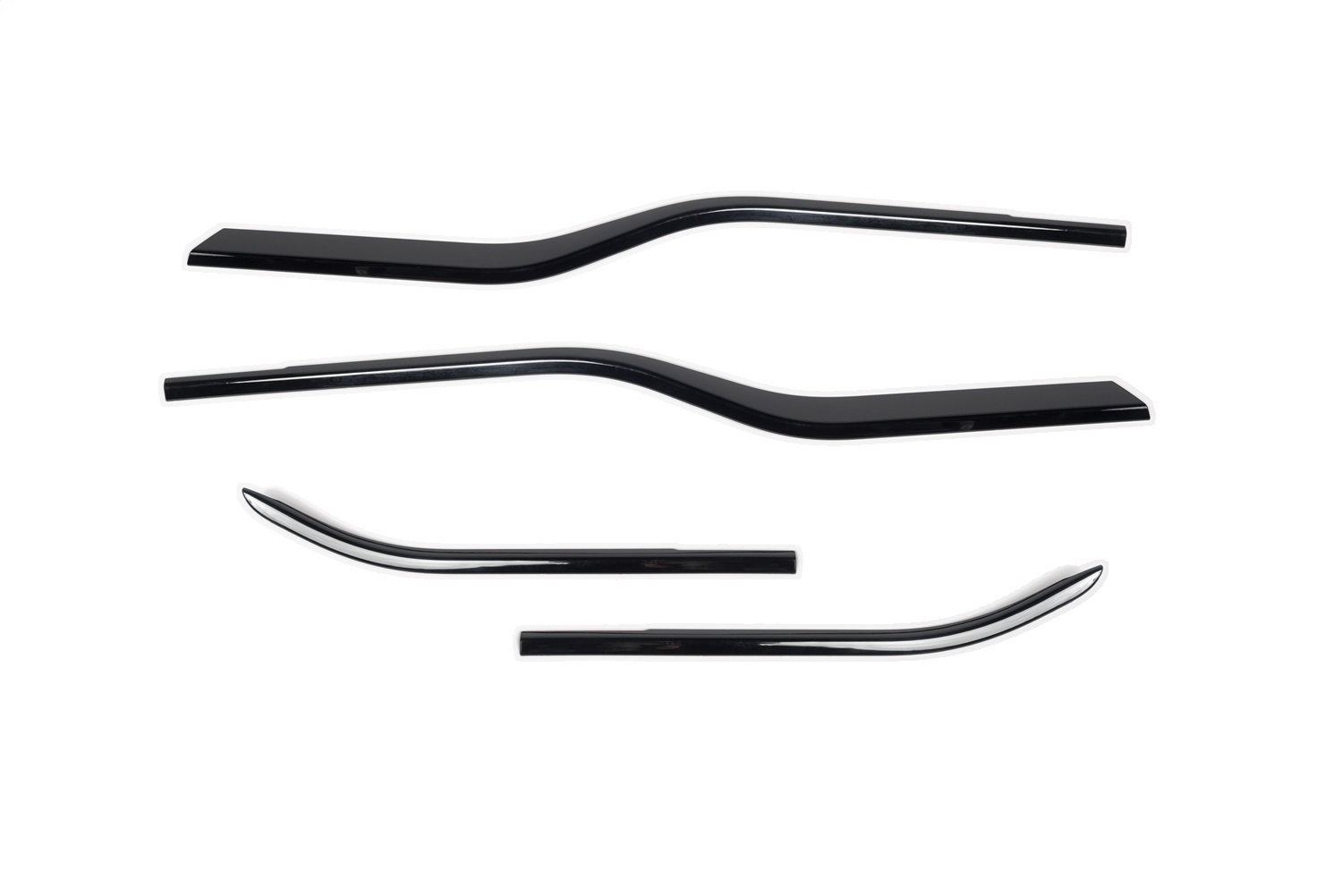 Putco 98561 - 15-20 Ford F-150 - SuperCrew (ABS Window Trim) Tinted Window Trim Accents