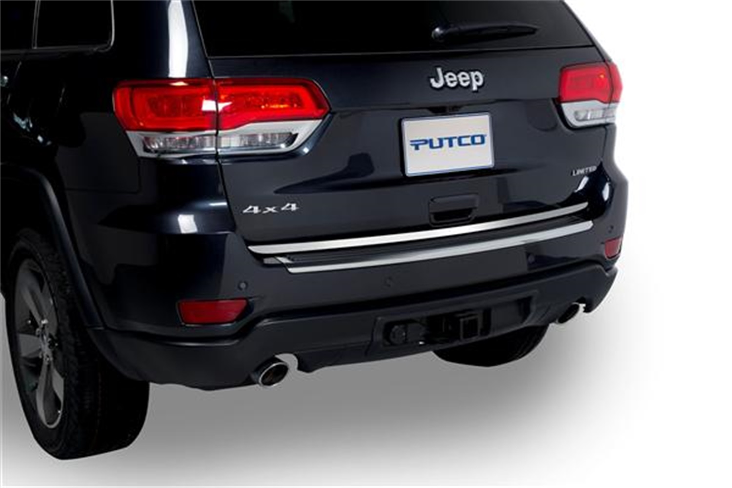 Putco 999975 - 11-17 Jeep Grand Cherokee - Stainless Steel Tailgate Accent Tailgate Accents
