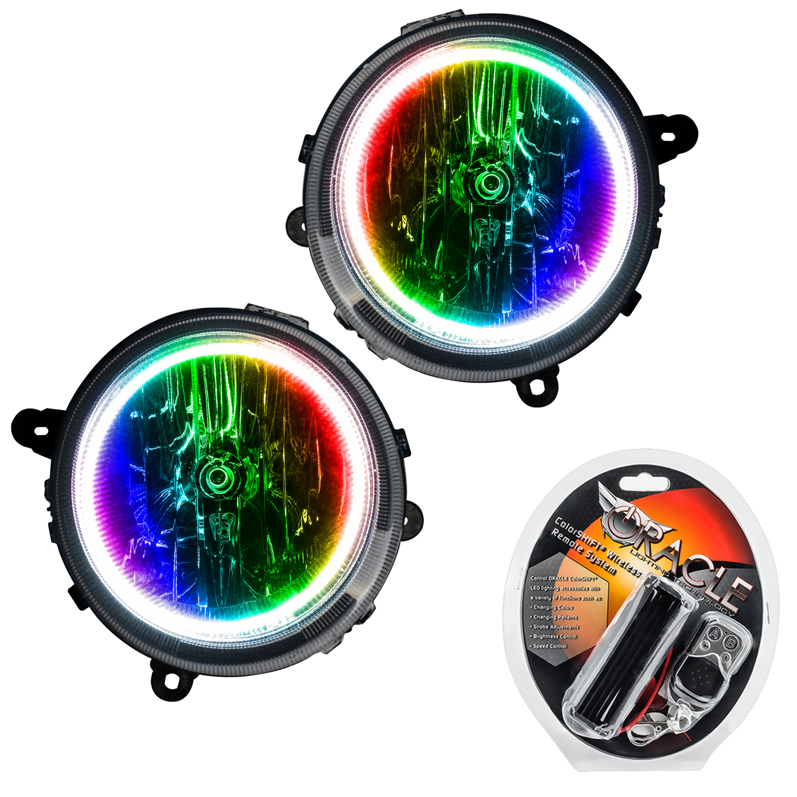 ORACLE Lighting 7168-330 - 07-16 Jeep Patriot/Jeep Compass SMD HL - ColorSHIFT