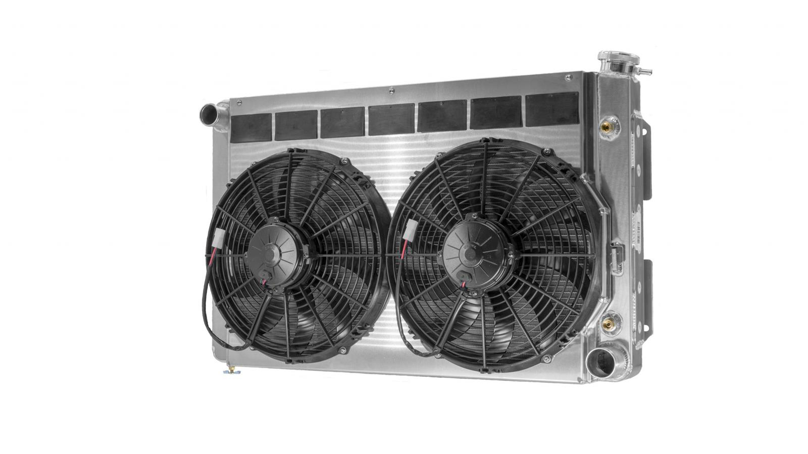 Pwr North America 15-11021 - Radiator 67-69 Firebird Camaro SBC Double Pass