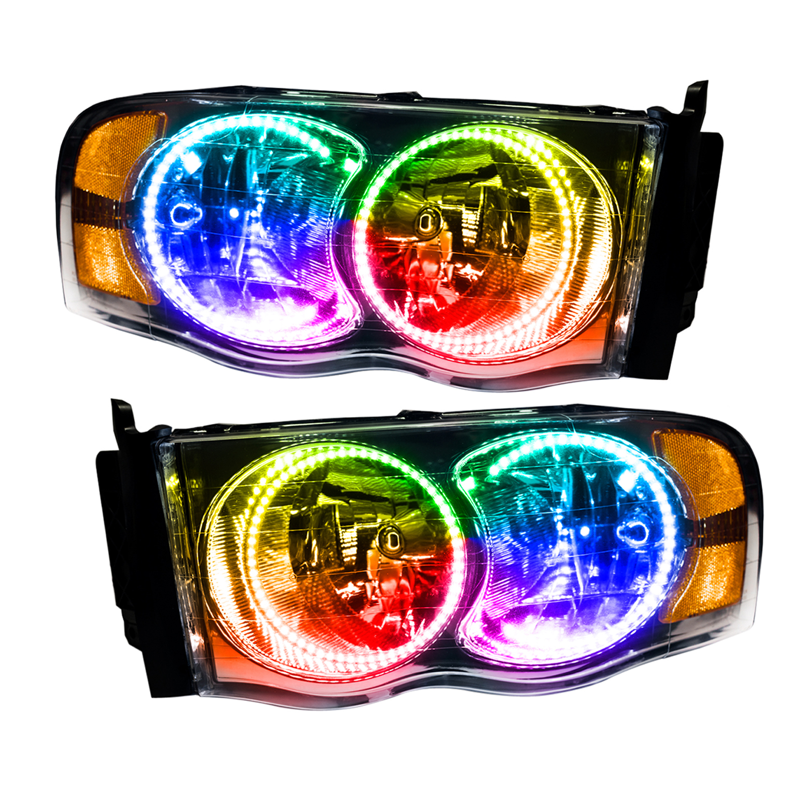 ORACLE Lighting 7164-334 - 02-05 Dodge Ram SMD HL - ColorSHIFT w/o Controller