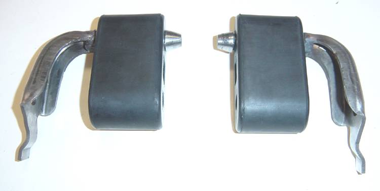 Pypes HFM79 - Exhaust Tail Pipe Hanger 79-93 Ford Mustang Hardware Not Included Natural 304 Stainless Steel  Exhaust