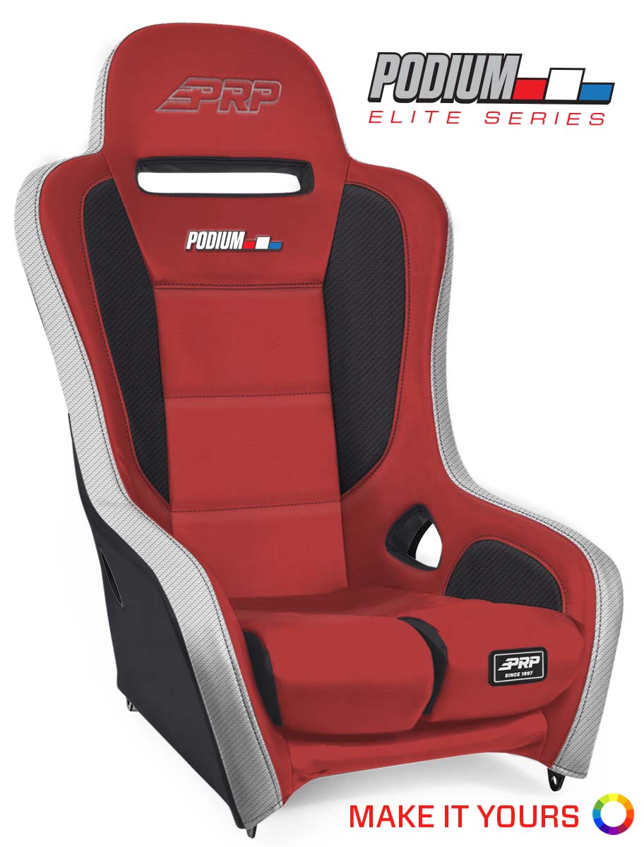 PRP Seats A9103 - PRP Podium Elite 4In. Extra Tall Suspension Seat PRP Seats A9103 - PRP Podium Elite 4In. Extra Tall Suspension Seat