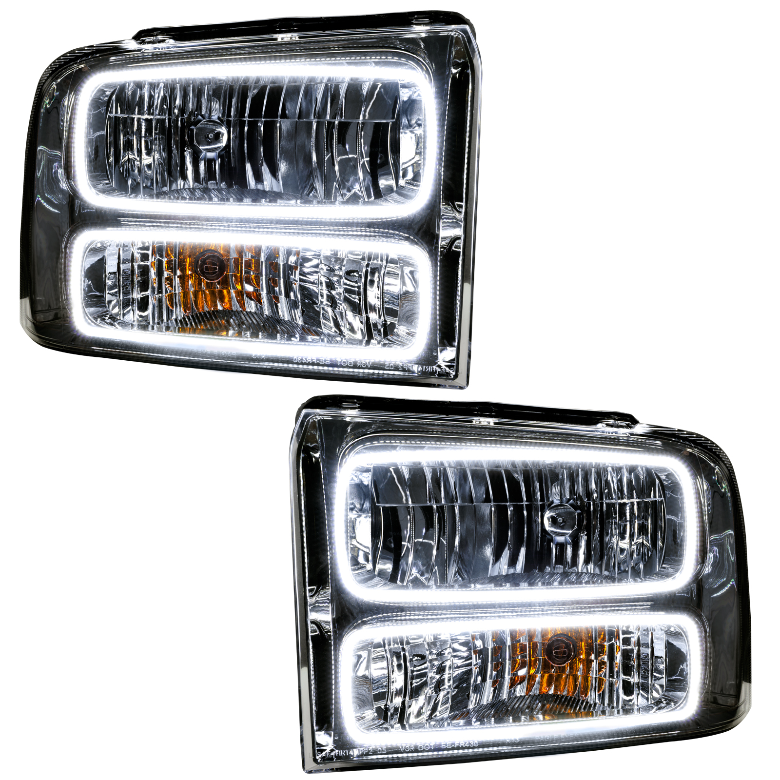 ORACLE Lighting 7146-001 - 05 Ford Excursion SMD HL - Chrome - White ORACLE Lighting 7146-001 - 05 Ford Excursion SMD HL - Chrome - White