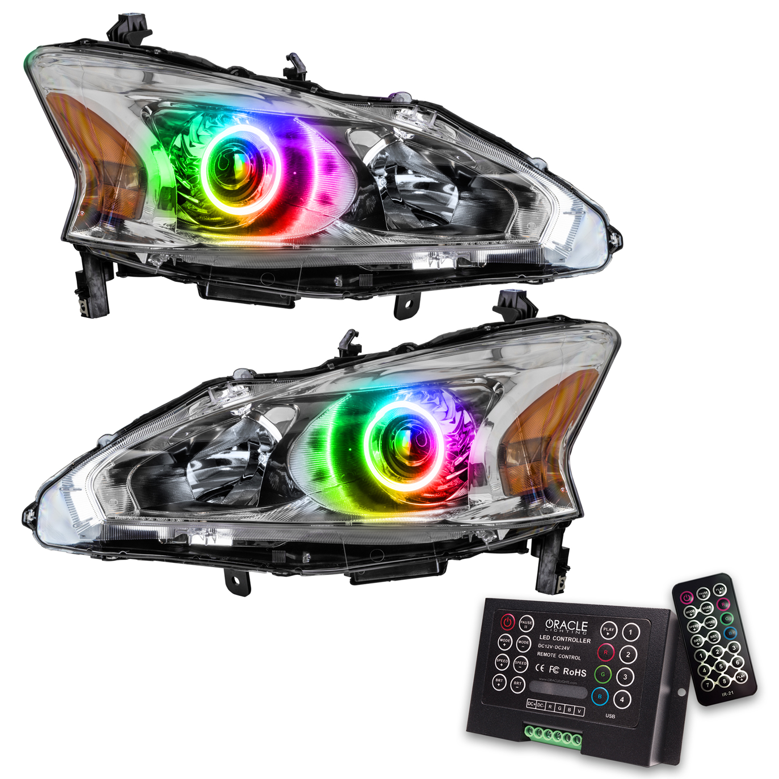 ORACLE Lighting 7172-333 - 13-15 Nissan Altima Sedan SMD HL - ColorSHIFT w/ 2.0 Controller ORACLE Lighting 7172-333 - 13-15 Nissan Altima Sedan SMD HL - ColorSHIFT w/ 2.0 Controller