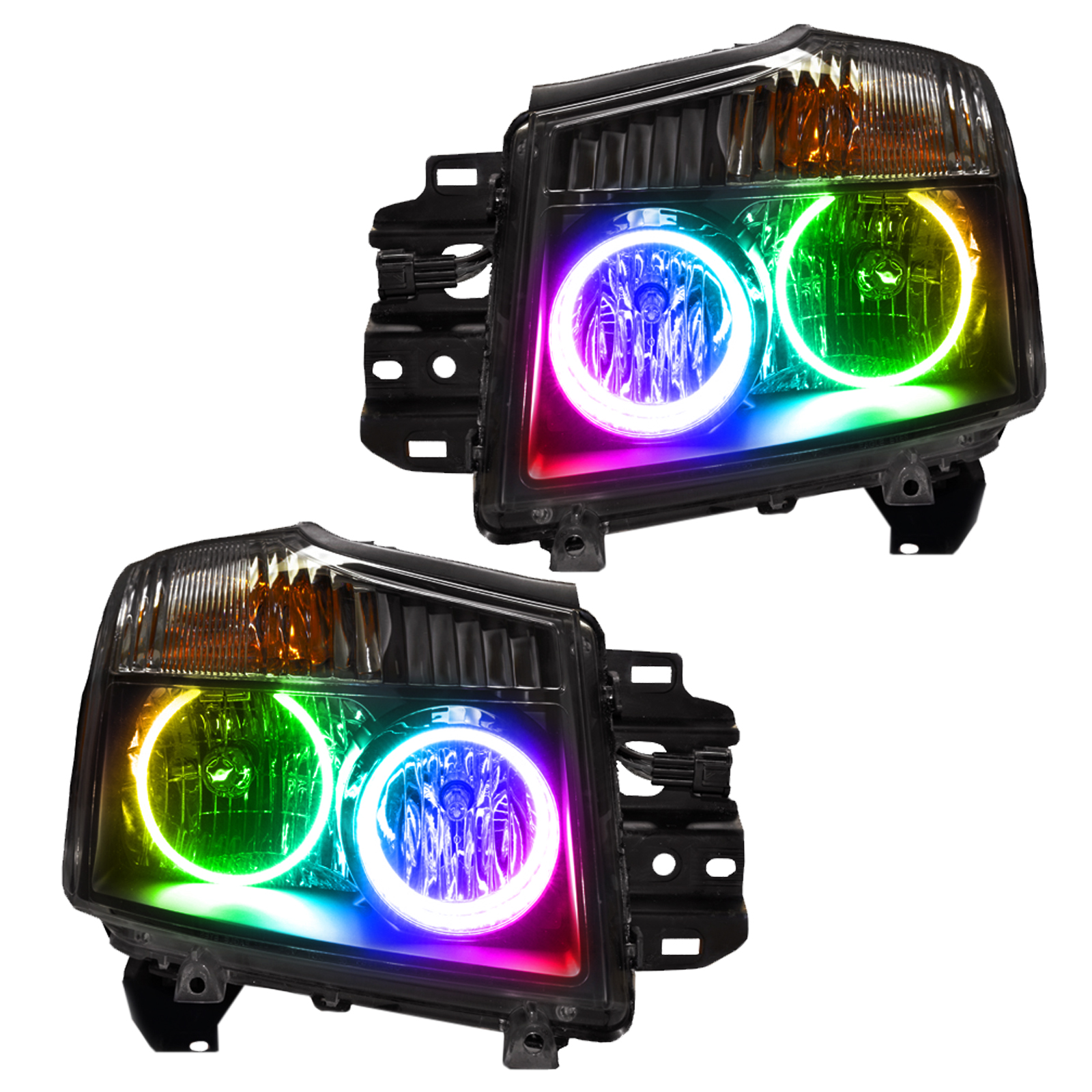 ORACLE Lighting 7173-334 - 08-15 Nissan Titan SMD HL - ColorSHIFT w/o Controller ORACLE Lighting 7173-334 - 08-15 Nissan Titan SMD HL - ColorSHIFT w/o Controller