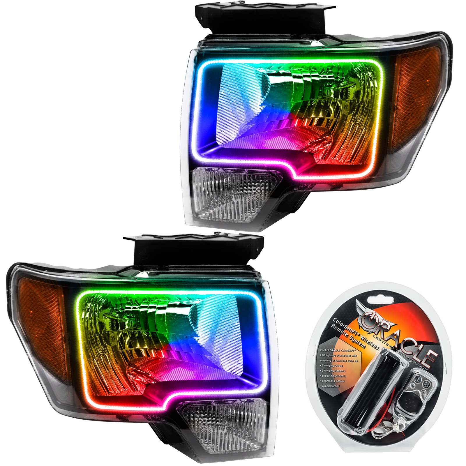 ORACLE Lighting 7187-330 - 09-14 Ford F-150 LED HL - ColorSHIFT