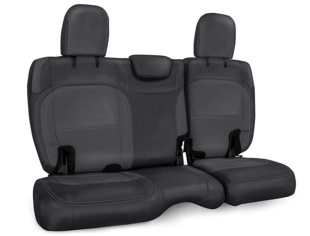 PRP Seats B043-03 - Rear Bench Cover for Jeep Wrangler JLU 4 door with no armrest Black and Gray PRP Seats B043-03 - Rear Bench Cover for Jeep Wrangler JLU 4 door with no armrest Black and Gray