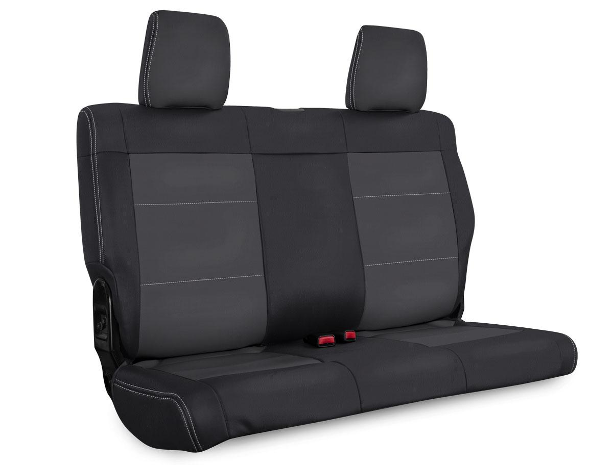 PRP Seats B018-03 - Rear Seat Cover for 08-10 Jeep Wrangler JKU 4 Door Black and Gray PRP Seats B018-03 - Rear Seat Cover for 08-10 Jeep Wrangler JKU 4 Door Black and Gray