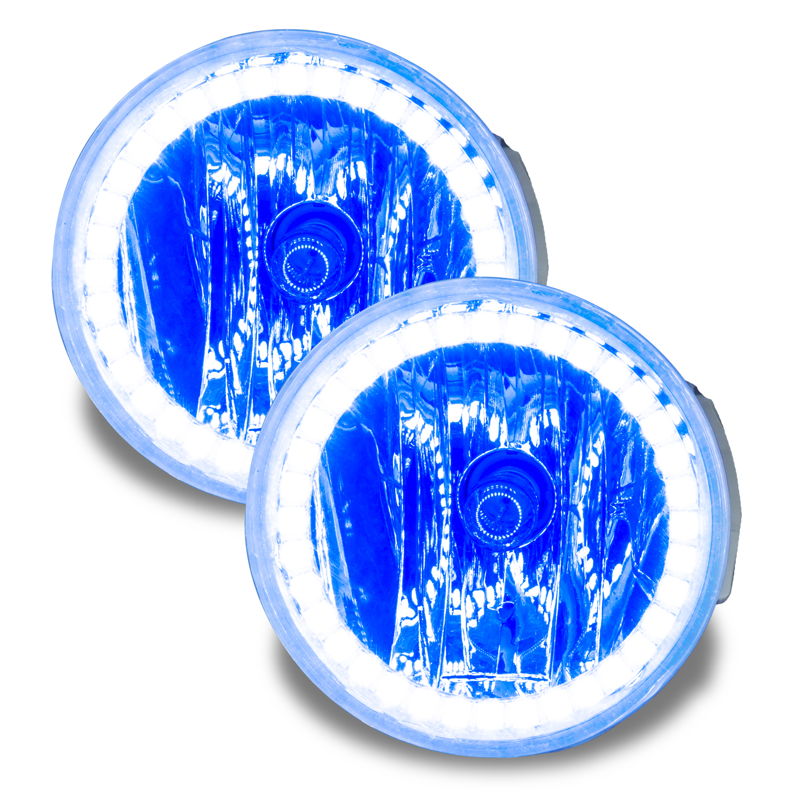 ORACLE Lighting 7737-002 - Lighting 08 Ford Explorer Sport Trac Pre-Assembled LED Halo Fog Lights -Blue